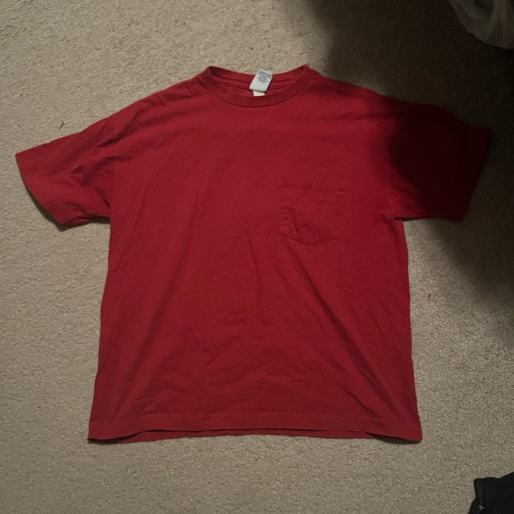 Red Old Navy shirt